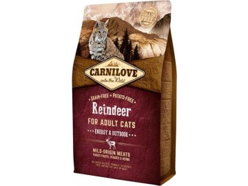 Carnilove Cat Reindeer for Adult Energy & Outdoor 2kg