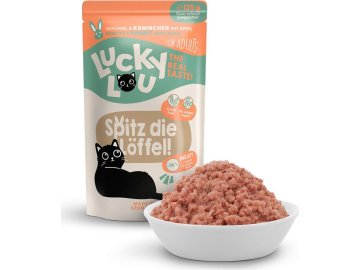 Lucky Lou Lifestage Adult s drůbežím a králičím masem 125 g