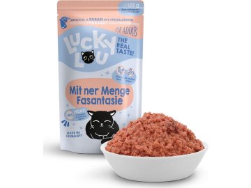 Lucky Lou Lifestage Adult s drůbežím a bažantím masem 125 g