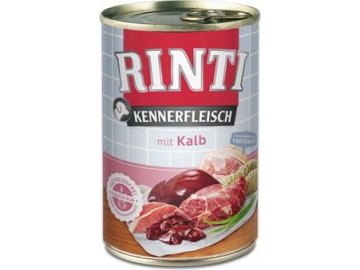 Rinti Dog konzerva telecí 400g