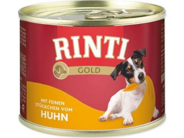 Rinti Dog Gold konzerva kuře 185g