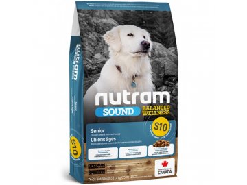 s10 nutram sound senior dog pro psi seniory vsech plemen