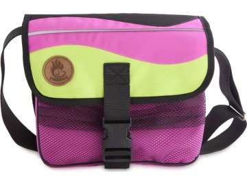 firedog dummytaska profi pre deti ruzovaneonovozelena 37817