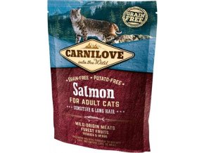 Carnilove Cat Salmon for Adult Sensitiv & LH  400g