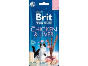 Brit Premium Cat by Nature Sticks Chicken&Liver(3pcs)