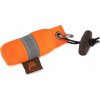 Firedog Klíčenka minidummy oranžová s reflexním páskem