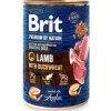 Brit Premium Dog by Nature  konz Lamb & Buckwheat 400g