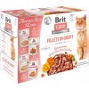 Brit Care Cat Fillets Gravy Flavour box 4*3psc(12*85g)