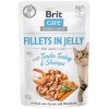 Brit Care Cat Fillets in Jelly with Turkey&Shrimps 85g