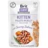 Brit Care Cat Fillets in Jelly Kitten with Salmon 85g