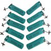 firedog set 10x standard dummy 500 g zeleny cislovane 1 10 meno 37621
