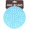 Amarago lízací podložka kruh modrý