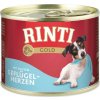 Rinti Dog Gold konzerva drůbeží srdíčka 185g