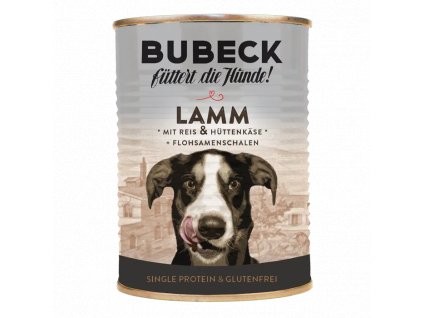 Lamm 400g dose bubeck neu transparent