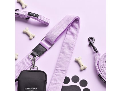 Popruh na pamlskovník CocoPup Cord Lilac