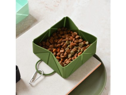 6522 skladaci cestovni miska cocopup khaki