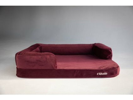 dog bed velvet wine color lebeddie S3A0dog bed velvet wine color lebeddie 8dog bed velvet wine color lebeddie min scaled