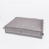 cloud7 dog bed cozy fishbone ash grey size l 1