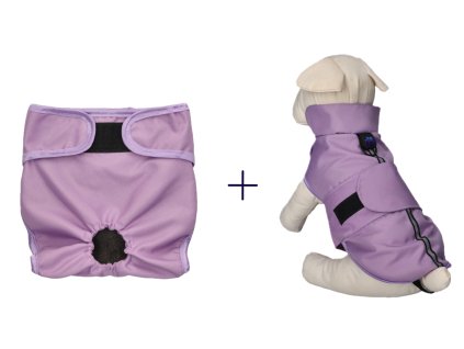 Kombo - fialové, vel. L