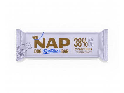 NAP Psí proteinová tyčinka - Hovězí s levandulí 50g