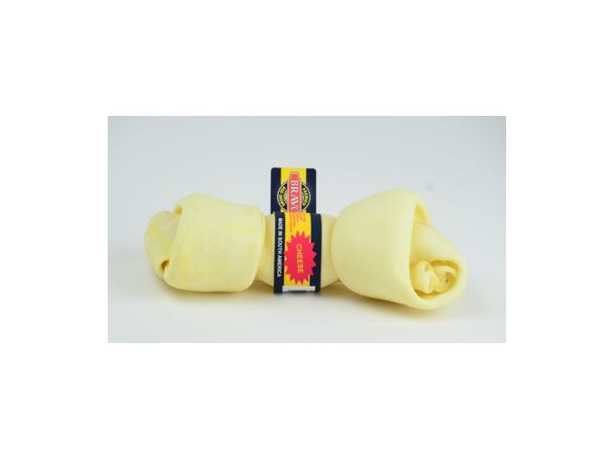 Uzel z hovězí kůže Cheese – sýr – 17 cm