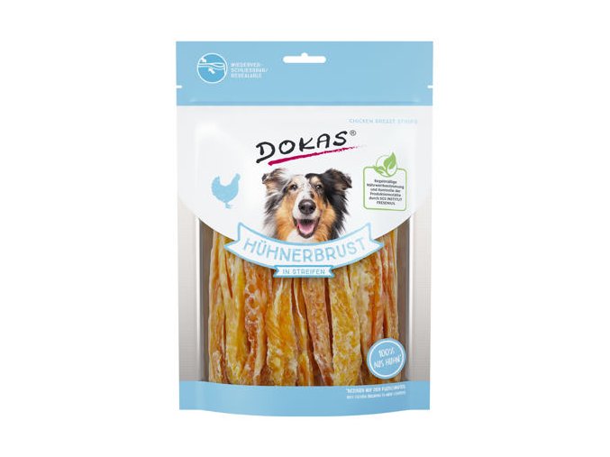 Dokas - Kuřecí prsa proužky 250 g