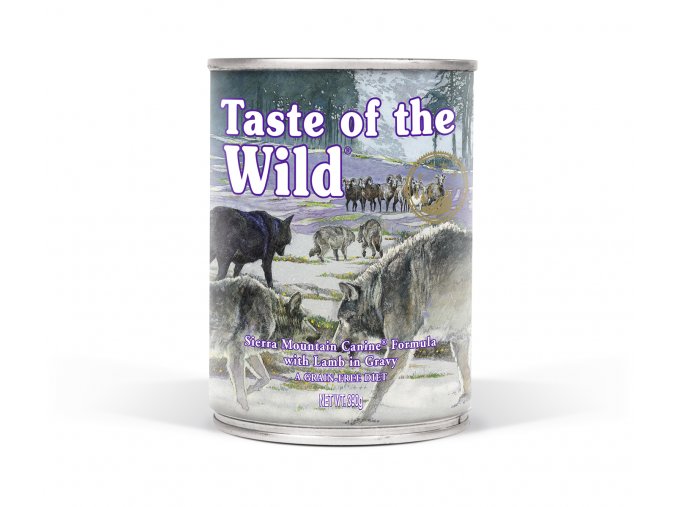 Taste of the Wild Sierra Mountain Can Dog 390 g