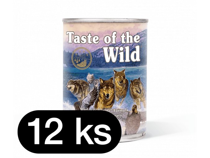 Taste of the Wild Wetlands Can Dog 12x390 g