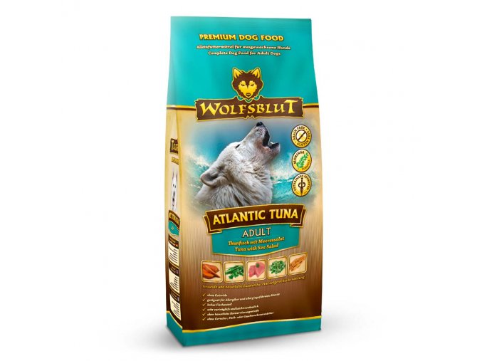 Wolfsblut Atlantic Tuna Adult 500g - tuňák se salátem