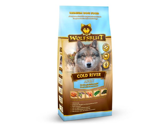 Wolfsblut Cold River Adult 2kg - pstruh s batáty