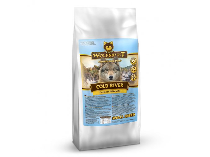 Wolfsblut Cold River Small Breed 7,5kg - pstruh s batáty