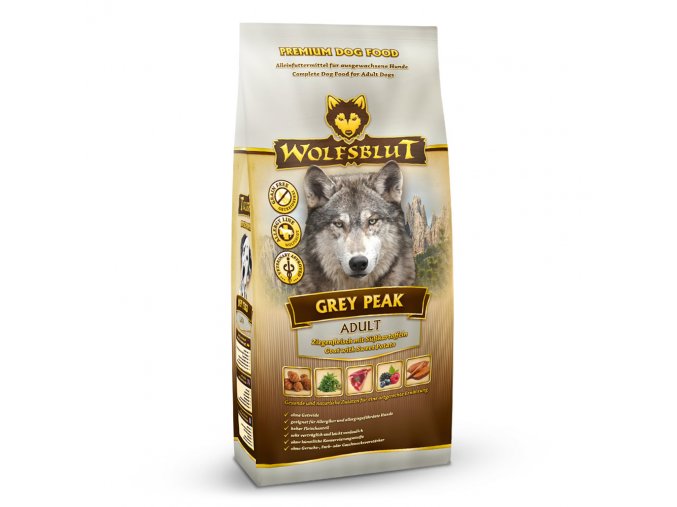 Wolfsblut Grey Peak Adult 12,5kg - koza s batáty