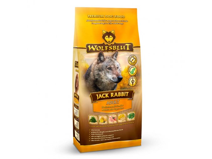 Wolfsblut Jack Rabbit Adult 15kg - králík se zeleninou