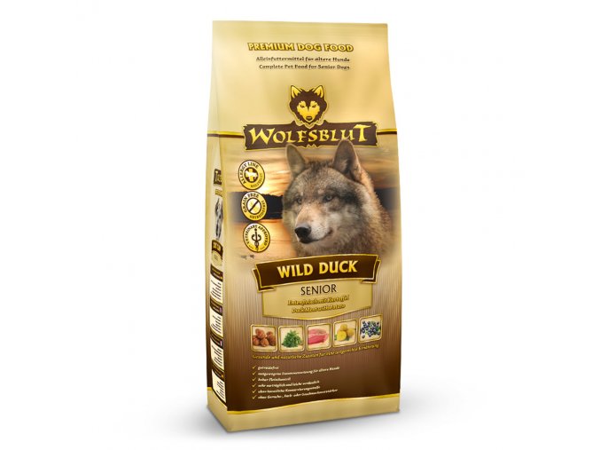 Wolfsblut Wild Duck Senior 2kg - kachna s brambory