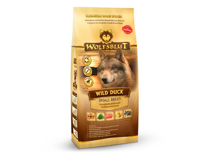 Wolfsblut Wild Duck Small Breed 7,5kg - kachna s brambory