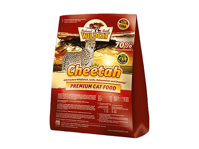 WildCat Cheetah 3kg - divočák a losos