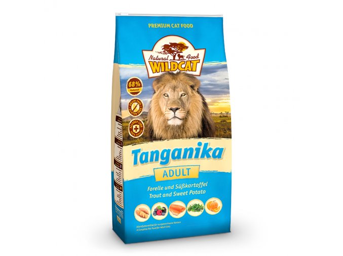 WildCat Tanganika 3kg - pstruh s batáty