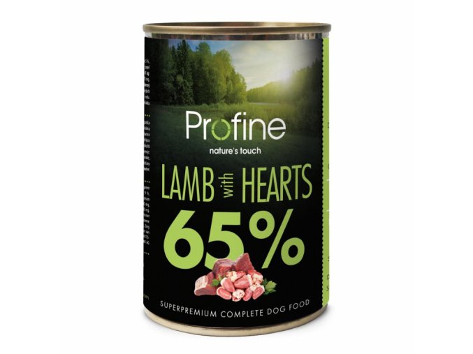 Profine 65% Lamb with hearts 400g