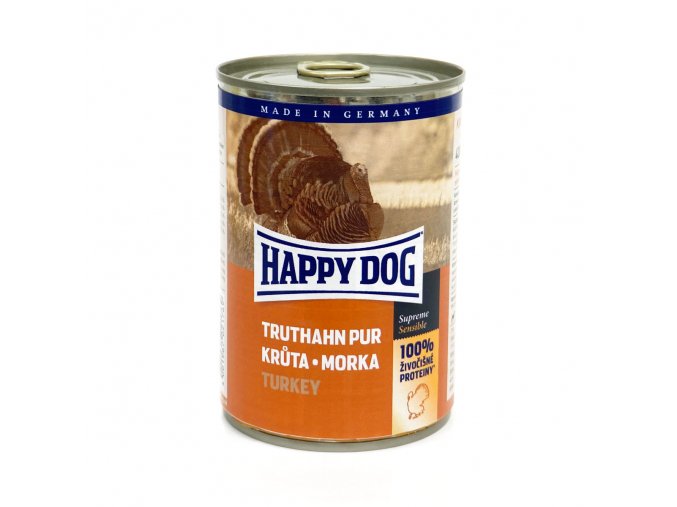 475 happy dog truthahn pur kruti 400 g