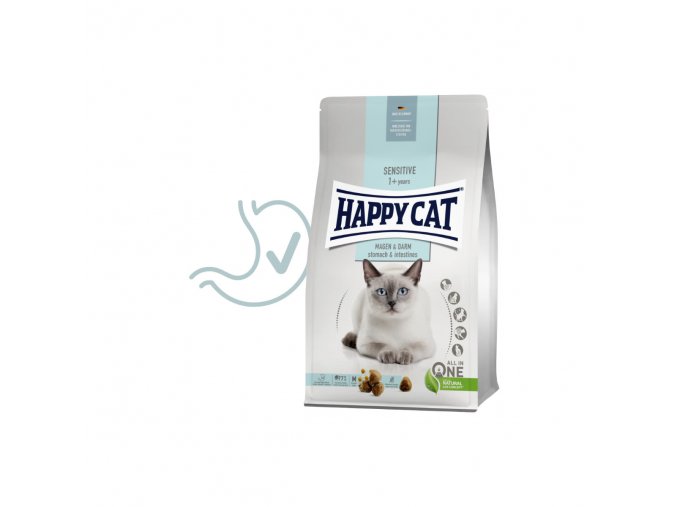925 happy cat sensitive magen darm zaludek streva 300 g