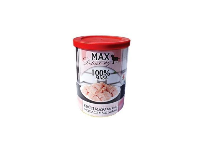 MAX deluxe krůtí svalovina bez kosti 400g