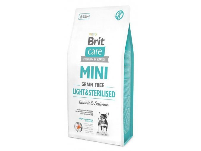 Brit Care MINI Grain Free Light & Sterilised 7kg