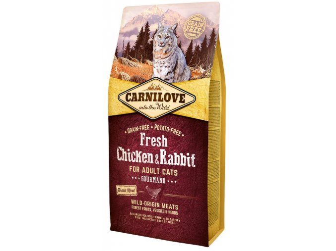 Carnilove Cat Fresh Chicken & Rabbit 6kg