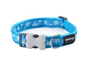 Obojek RD 25 mm x 41-63 cm - Snowflake