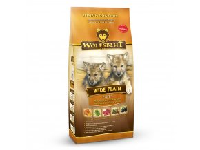 Wolfsblut Wide Plain Puppy 2kg - kůň s batáty