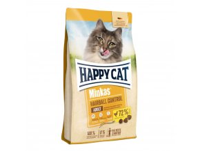 100 happy cat minkas hairball control geflugel 500 g