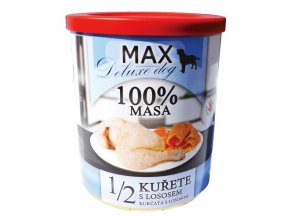 MAX deluxe 1/2 kuřete s lososem 800g