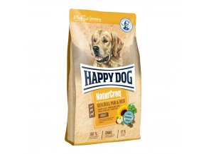 493 happy dog naturcroq geflugel pur reis 1 kg