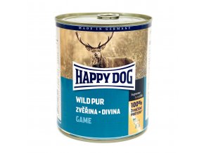 Happy Dog Wild Pur - zvěřinová 800 g