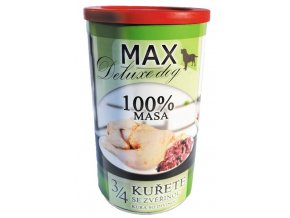 MAX deluxe 3/4 kuřete se zvěřinou 1200g